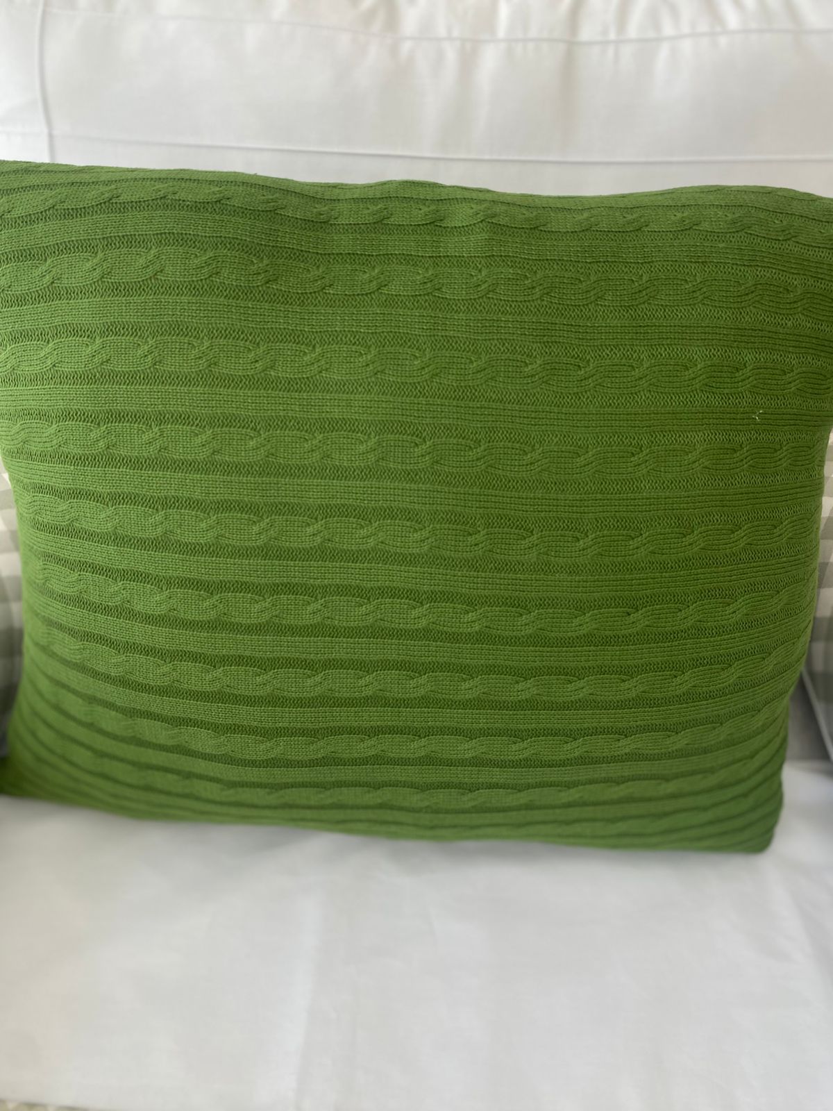 Almofada de Linha-Verde