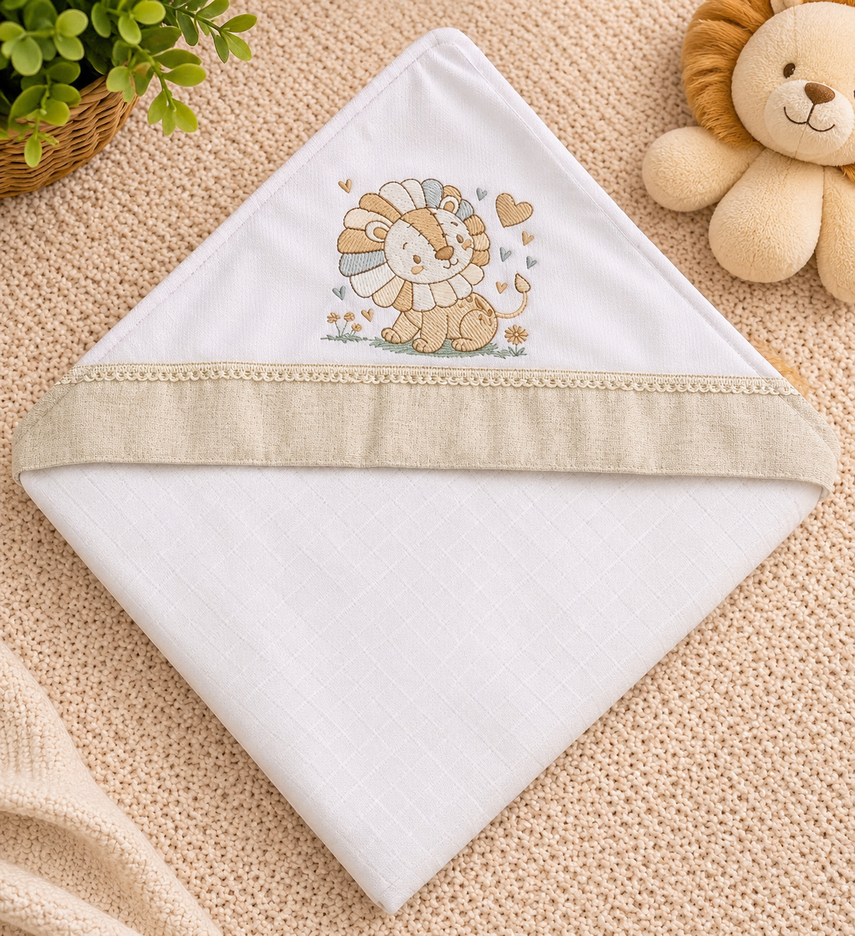 Kit Aconchego Premium-Baunilha- 3 Peças/ Valletex Premium-Leaozinho