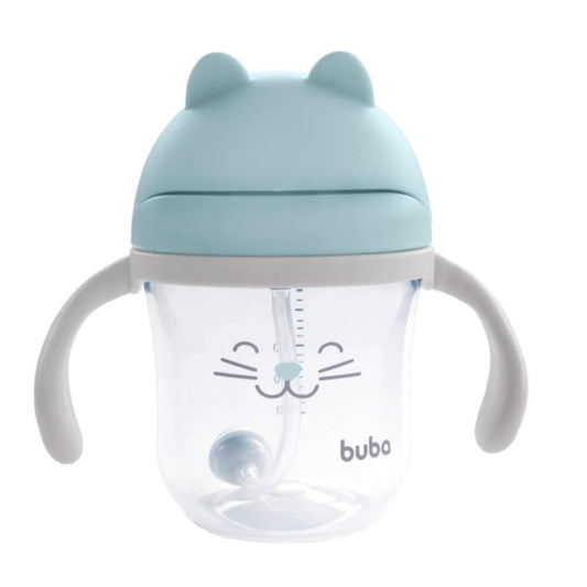 Copo com Válvula Anticólica Gatinho Buba 220 ml