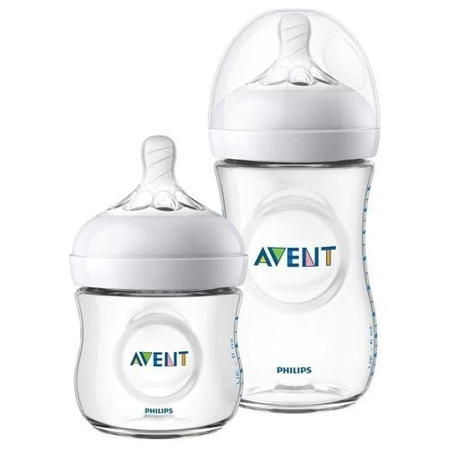 Kit Com 2 Mamadeiras Pétala Avent Anticólica - 125/260ml